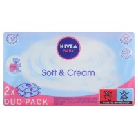 Nivea Baby Wipes Soft&Cream Duopack