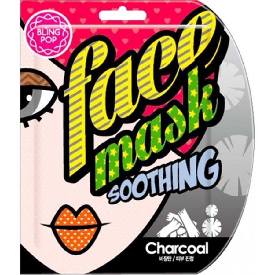 Bling Pop Charcoal Soothing Mask