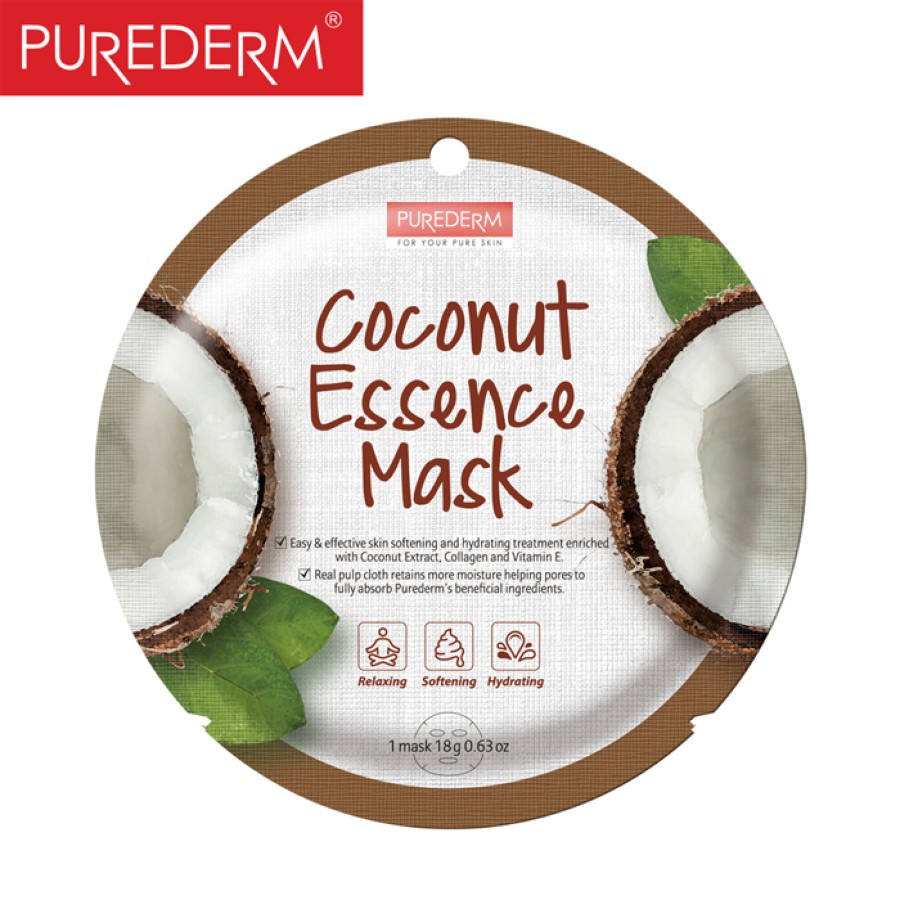 Purederm Coconut Essence Mask-C