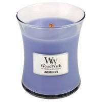 Woodwick Lavender Spa sviečka váza stredná