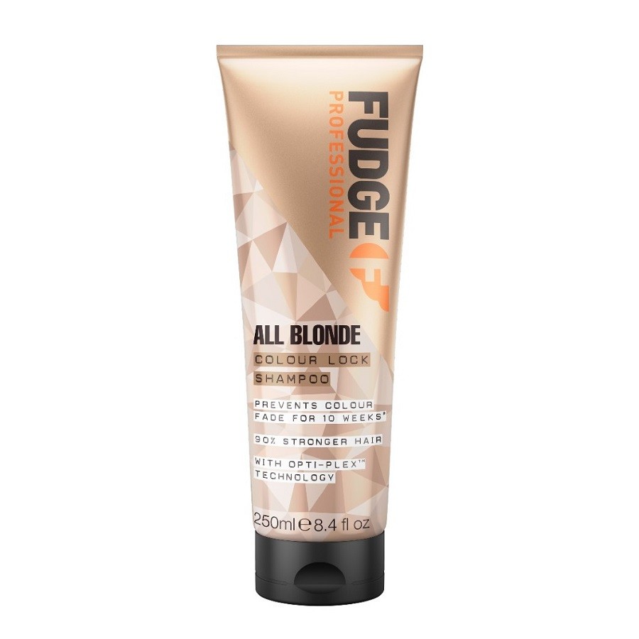 Fudge All Blonde Colour Lock Shampoo pre blond vlasy, ktorý chráni pred vyblednutím farby