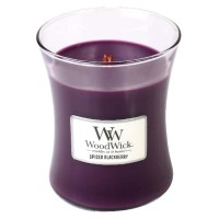 Woodwick WoodWick Spiced Blackberry svíčka váza střední