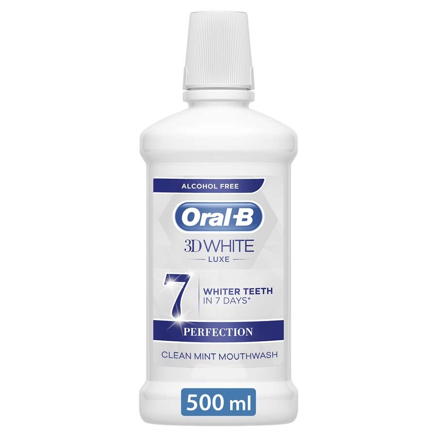 Oral-B Ústna Voda 3D White Luxe