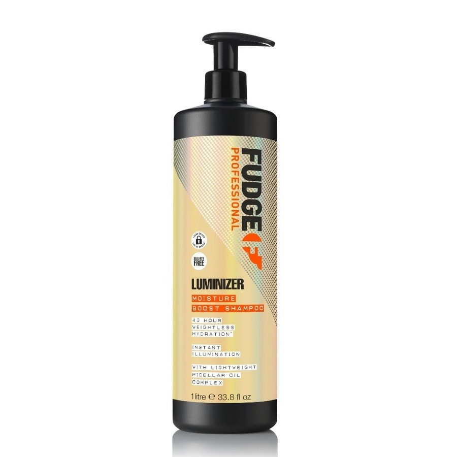 Fudge Luminizer Moisture Boost Shampoo Hydratačný šampón pre slabé a poškodené vlasy