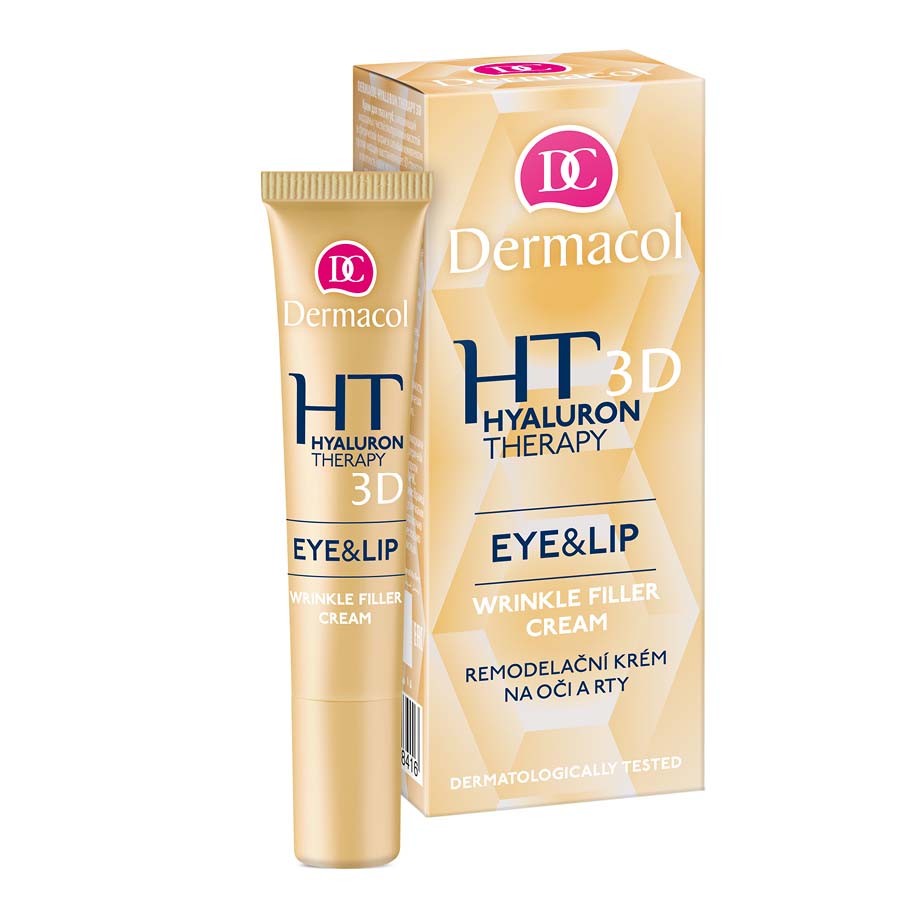 Dermacol Hyaluron Therapy Wrinkle filler eye and lip cream