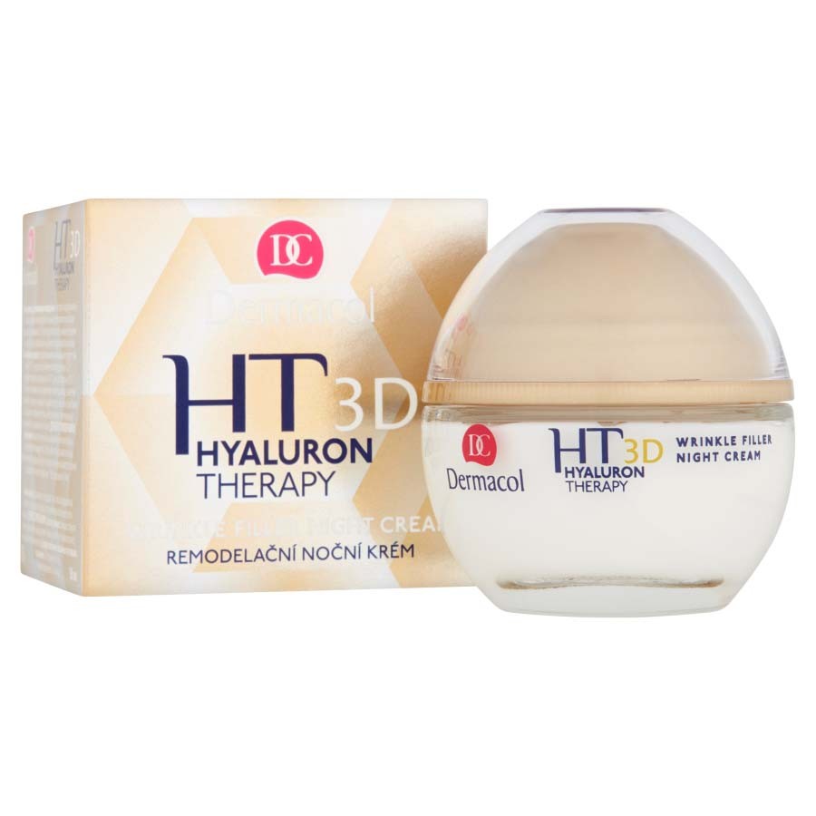 Dermacol Hyaluron Therapy 3D wrinkle filler night cream