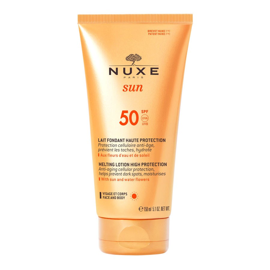 Nuxe Nuxe Sun Opaľovacie mlieko s vysokým ochranným faktorom 50