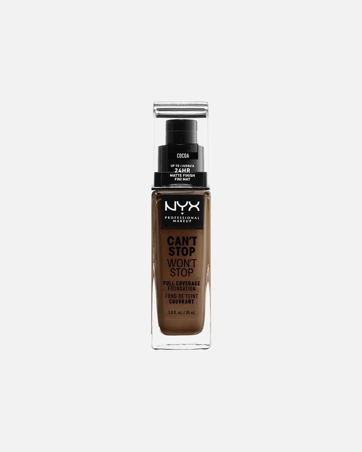 Podklad pre Unisex NYX Professional Makeup Wedding Can't Stop Won't Stop Full Coverage 21 - Cocoa