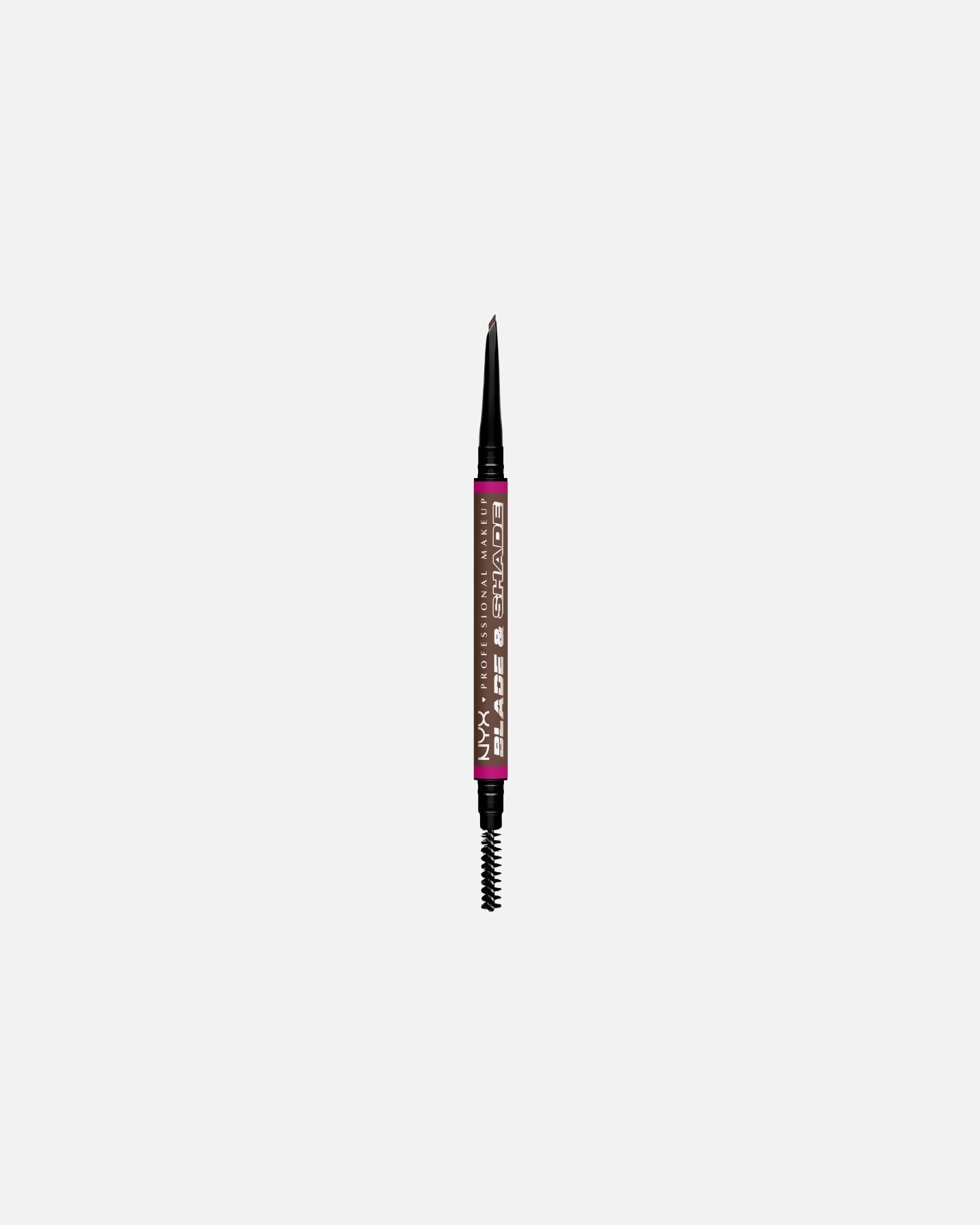 Ceruzka na obočie pre Unisex NYX Professional Makeup Blade & Shade, Dual Edge Brow Pencil Brunette