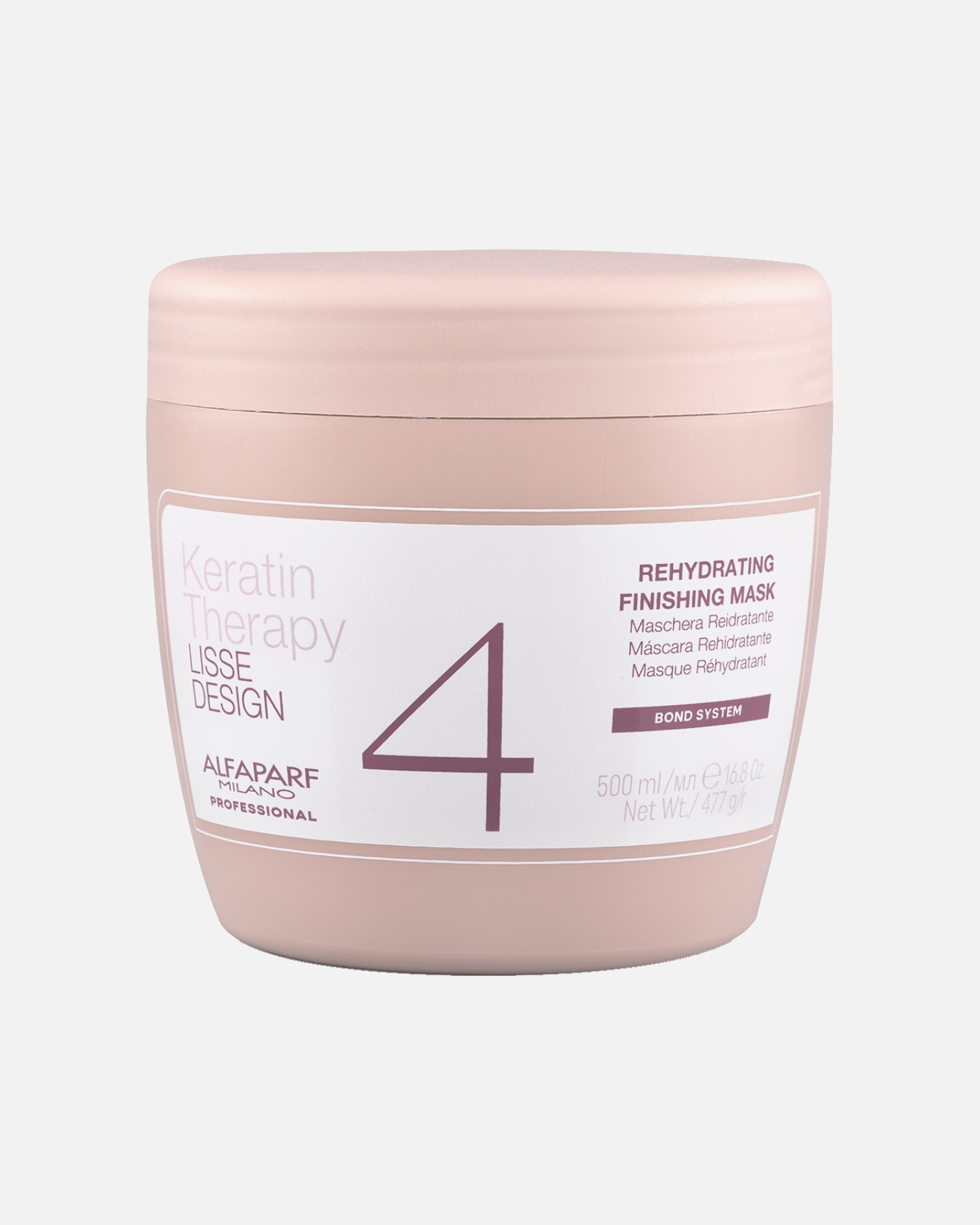 Maska na vlasy pre Pre ženy ALFAPARF MILANO Keratin Therapy Lisse Design 500 ml