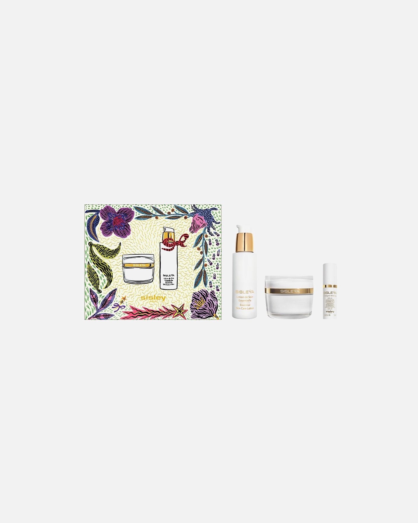 Súprava na starostlivosť o tvár pre Unisex Sisley Sisleÿa Sisleÿa L'Intégral Anti-Âge Eye and Lip Contour Cream Discovery Program 1 kus