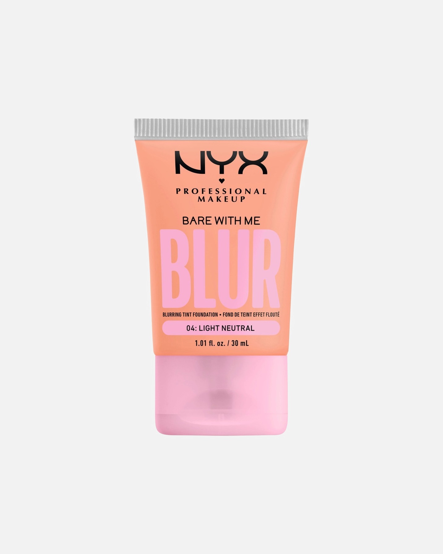 Podklad pre Unisex NYX Professional Makeup Bare With Me Blur Tint 04 - Light Neutral