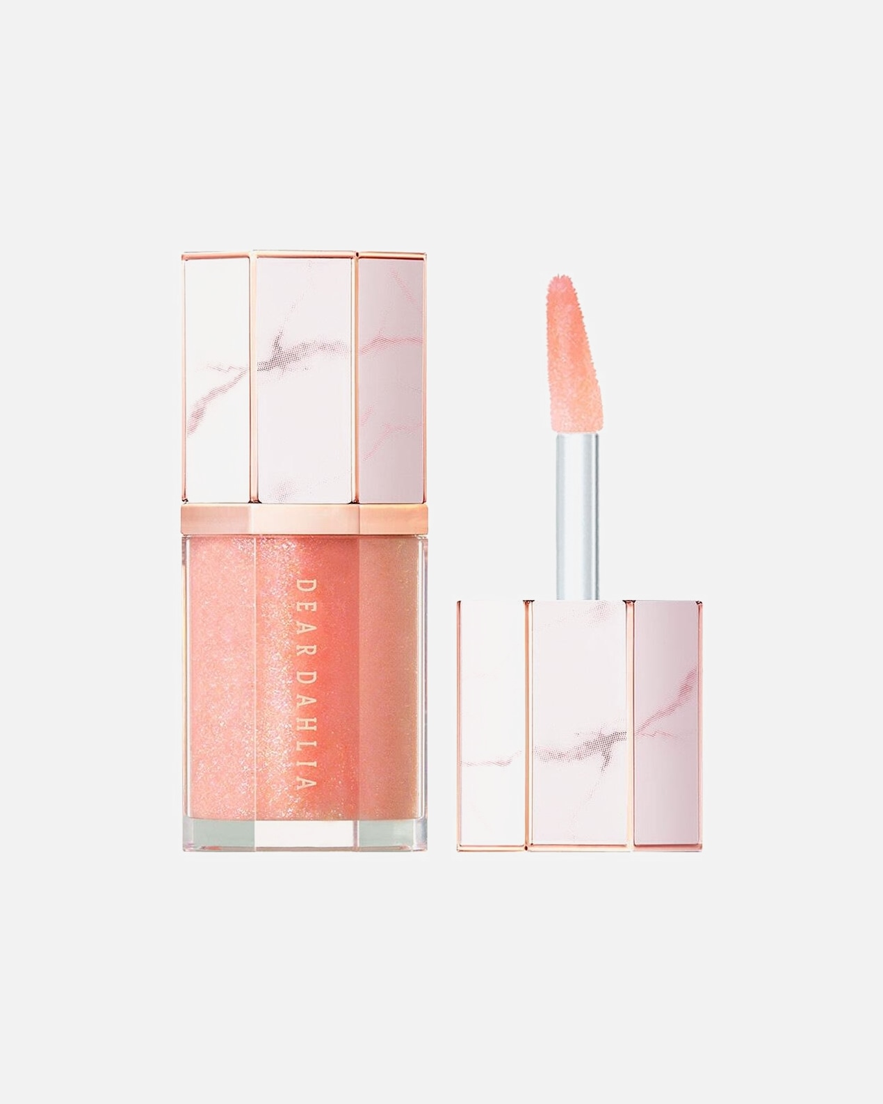 Lesk na pery pre Unisex Dear Dahlia Hydratačný lesk so skleneným finišom HEAVENLY