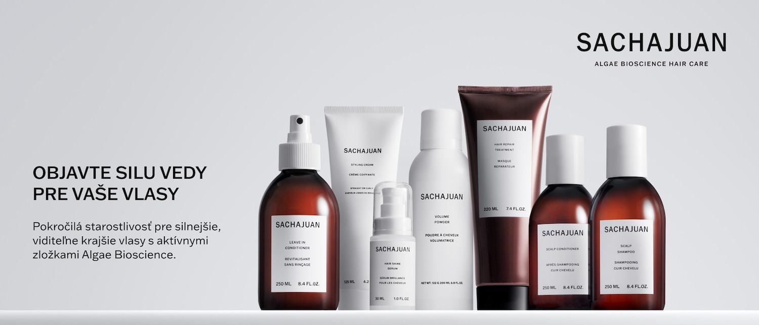 Objavte silu vedy pre vaše vlasy so Sachajuan Algae Bioscience Hair Care, pokročilou starostlivosťou pre silnejšie a krajšie vlasy.