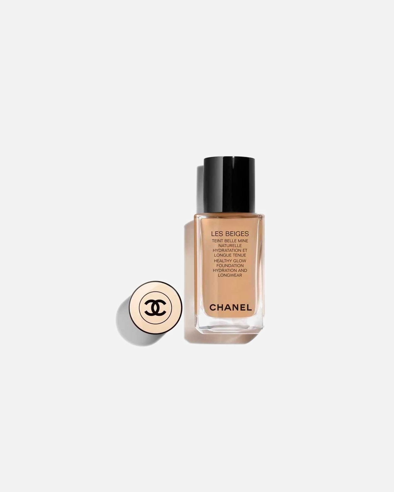 Podklad pre Unisex CHANEL LES BEIGES MAKE-UP SO SVIEŽIM VZHĽADOM PRE PRIRODZENÚ HYDRATÁCIU A DLHÚ TRVÁCNOSŤ B50