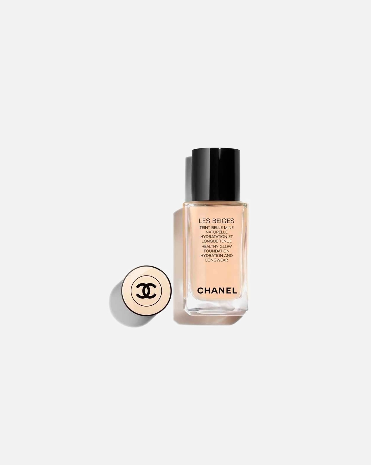 Podklad pre Unisex CHANEL LES BEIGES MAKE-UP SO SVIEŽIM VZHĽADOM PRE PRIRODZENÚ HYDRATÁCIU A DLHÚ TRVÁCNOSŤ B10