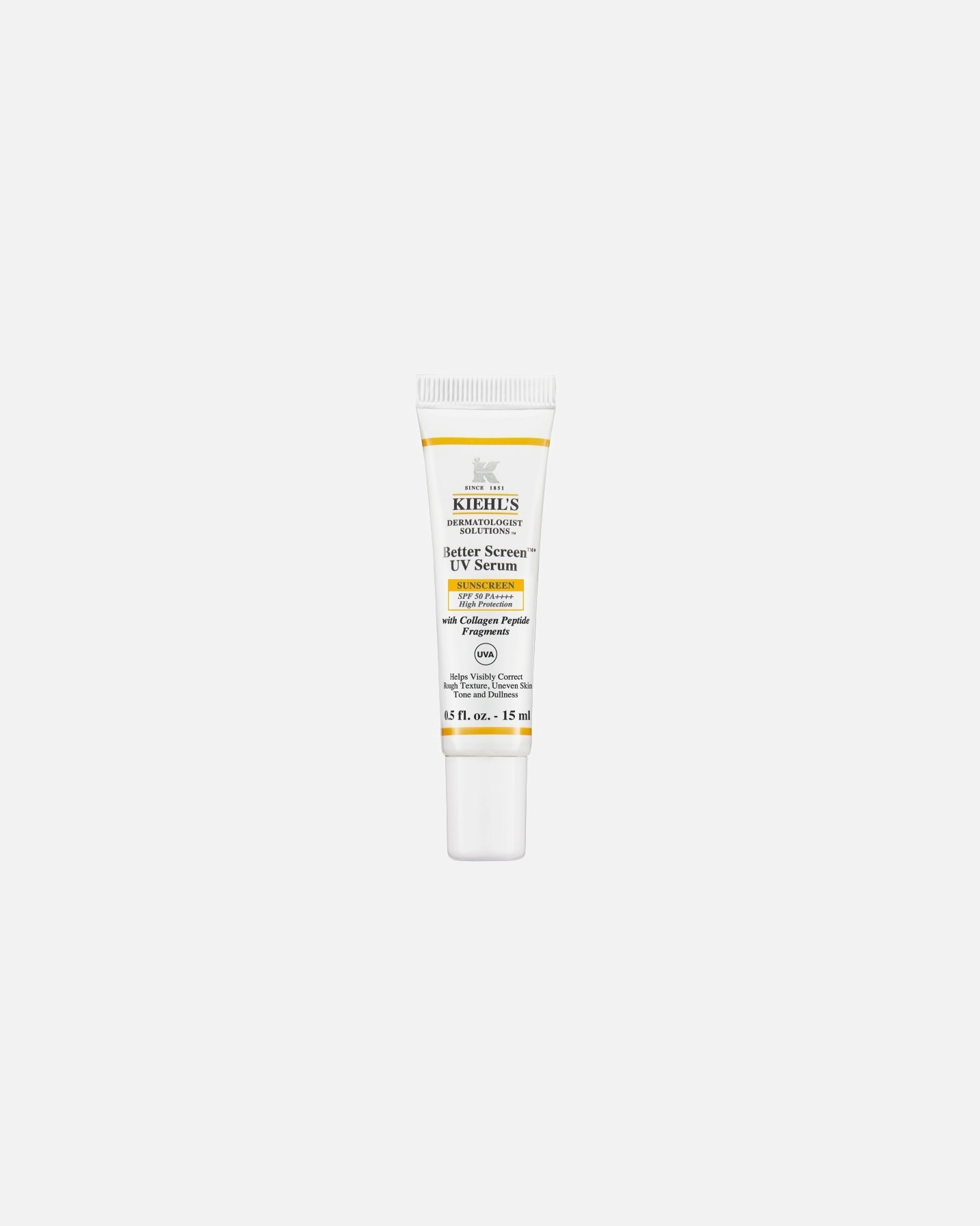 Krém na opaľovanie pre Unisex Kiehl’s Dermatologist Solutions BETTER SCREEN UV SERUM 15 ml