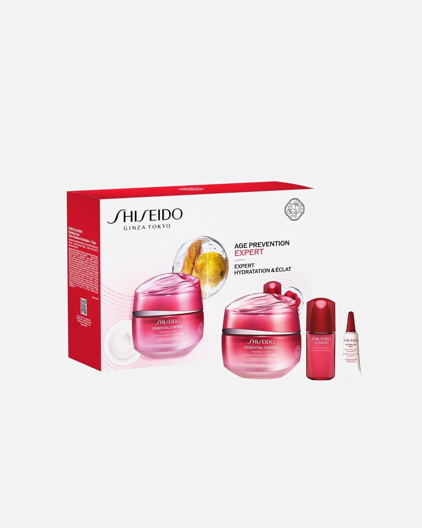 Súprava na starostlivosť o tvár pre Pre ženy Shiseido ESSENTIAL ENERGY DARČEKOVÁ SADA na hydratáciu pleti 1 kus