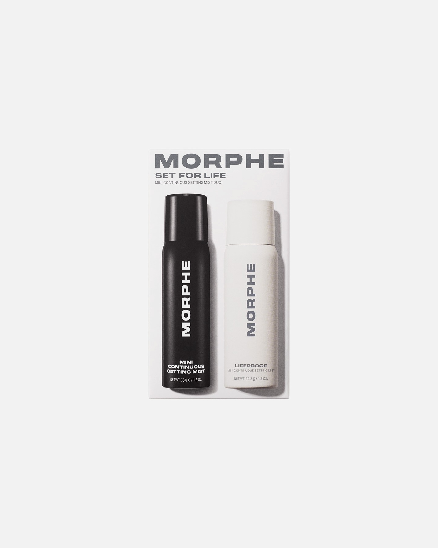 Sada na líčenie pleti pre Unisex Morphe SET FOR LIFE MINI CONTINUOUS SETTING MIST DUO 1 kus