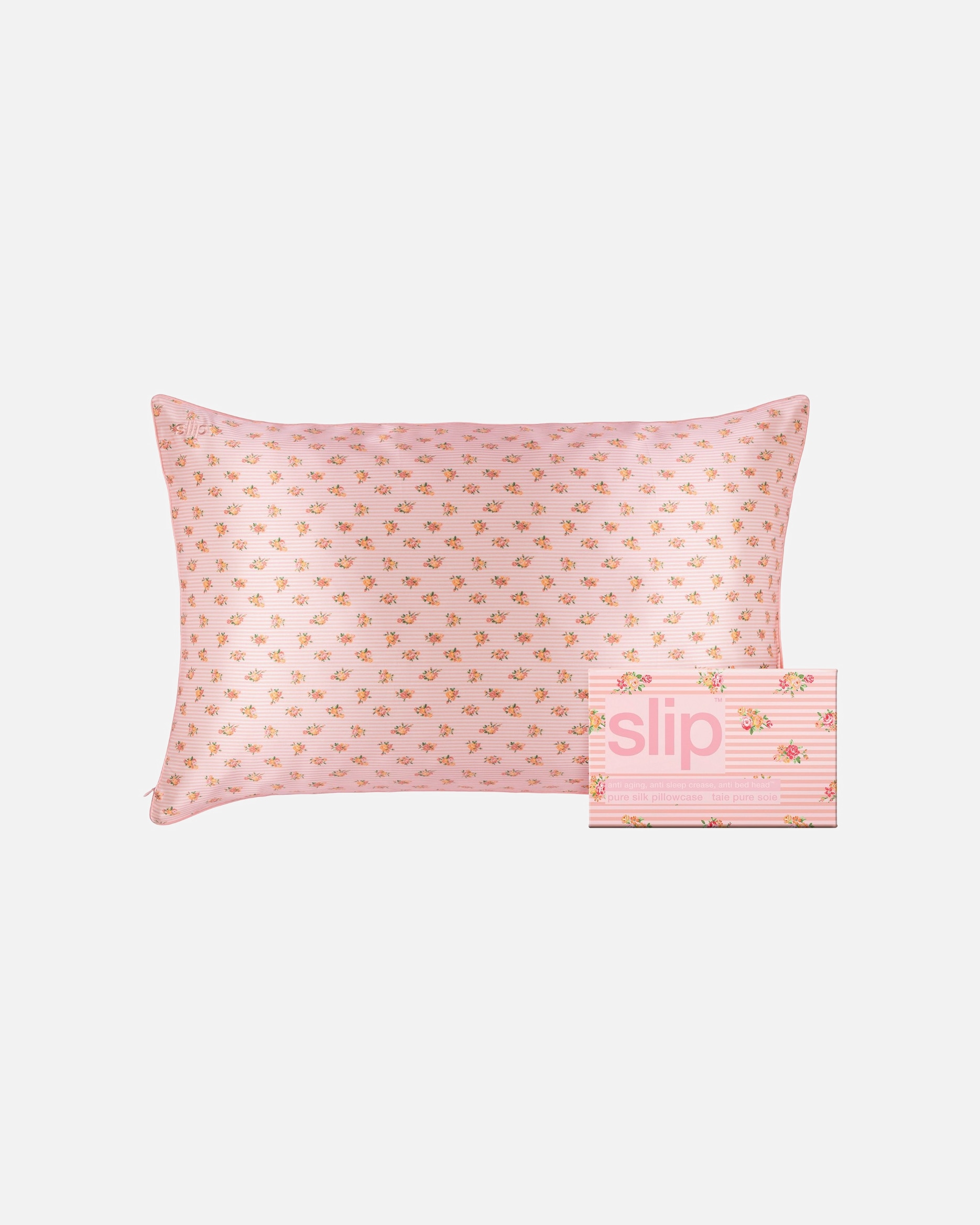 Vankúš pre Unisex Slip slip pure silk queen pillowcase - petal slip pure silk queen pillowcase - petal