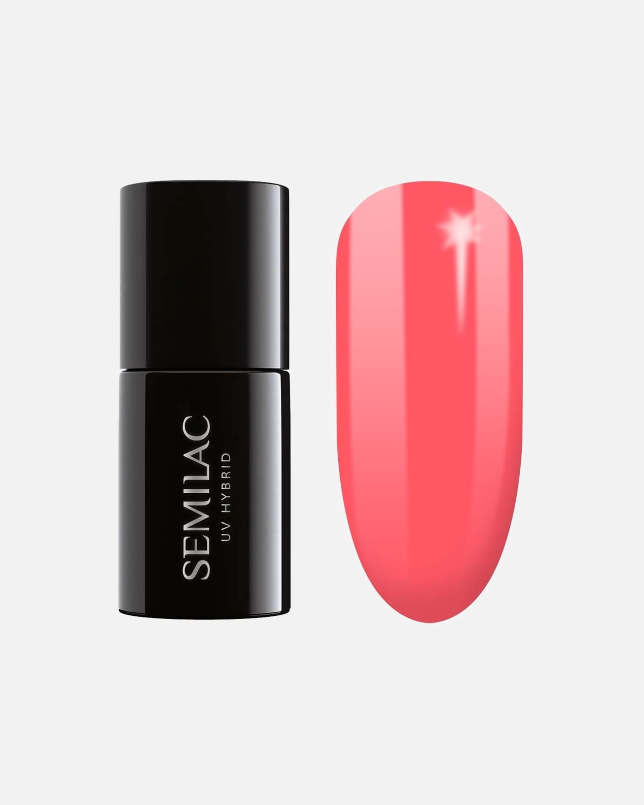UV lak na nechty pre Unisex Semilac UV Hybrid 6