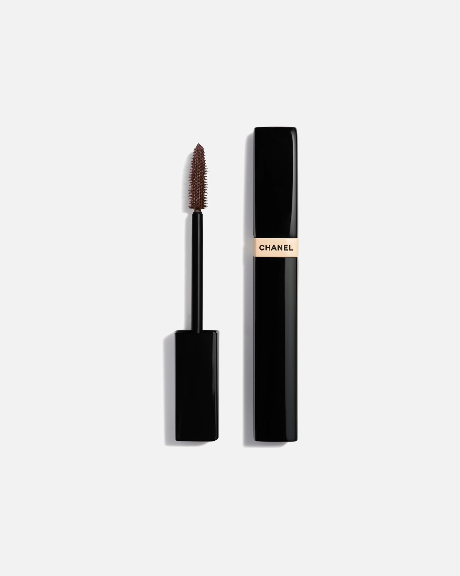 Maskara pre Pre ženy CHANEL LES BEIGES RIASENKA PRE OBJEM A ZVÝRAZNENIE DEEP BROWN