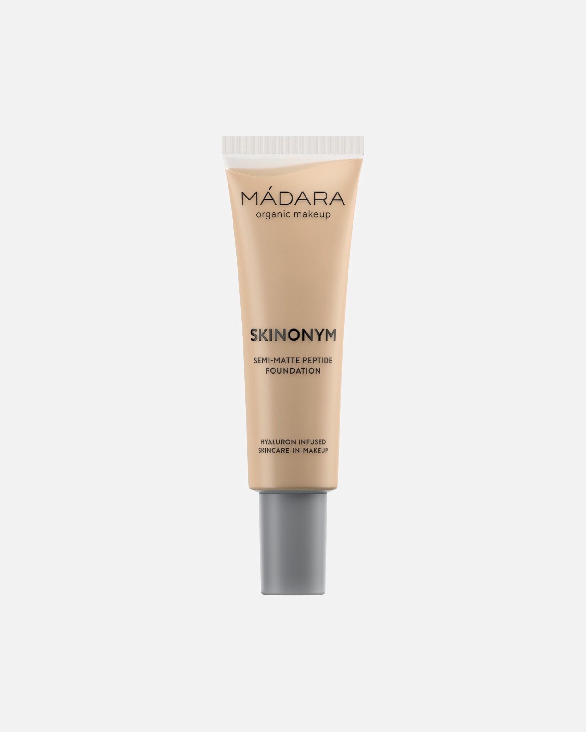 Podklad pre Unisex MÁDARA SKINONYM Polomatný Make-up s peptidy Nr. 35 - True Beige