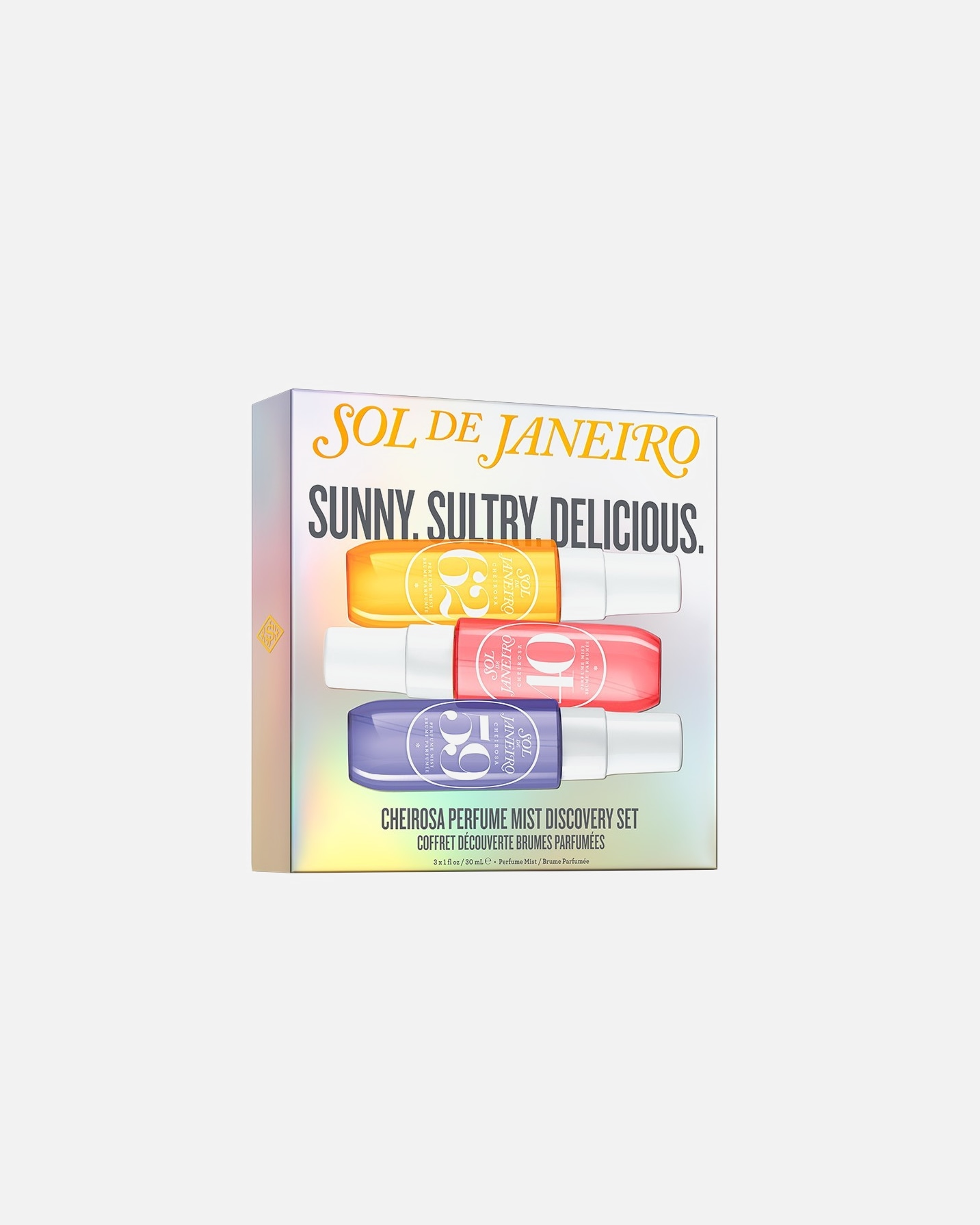 Súprava vôní pre Unisex Sol de Janeiro Cheirosa Perfume Mist Trio Discovery Set 1 kus