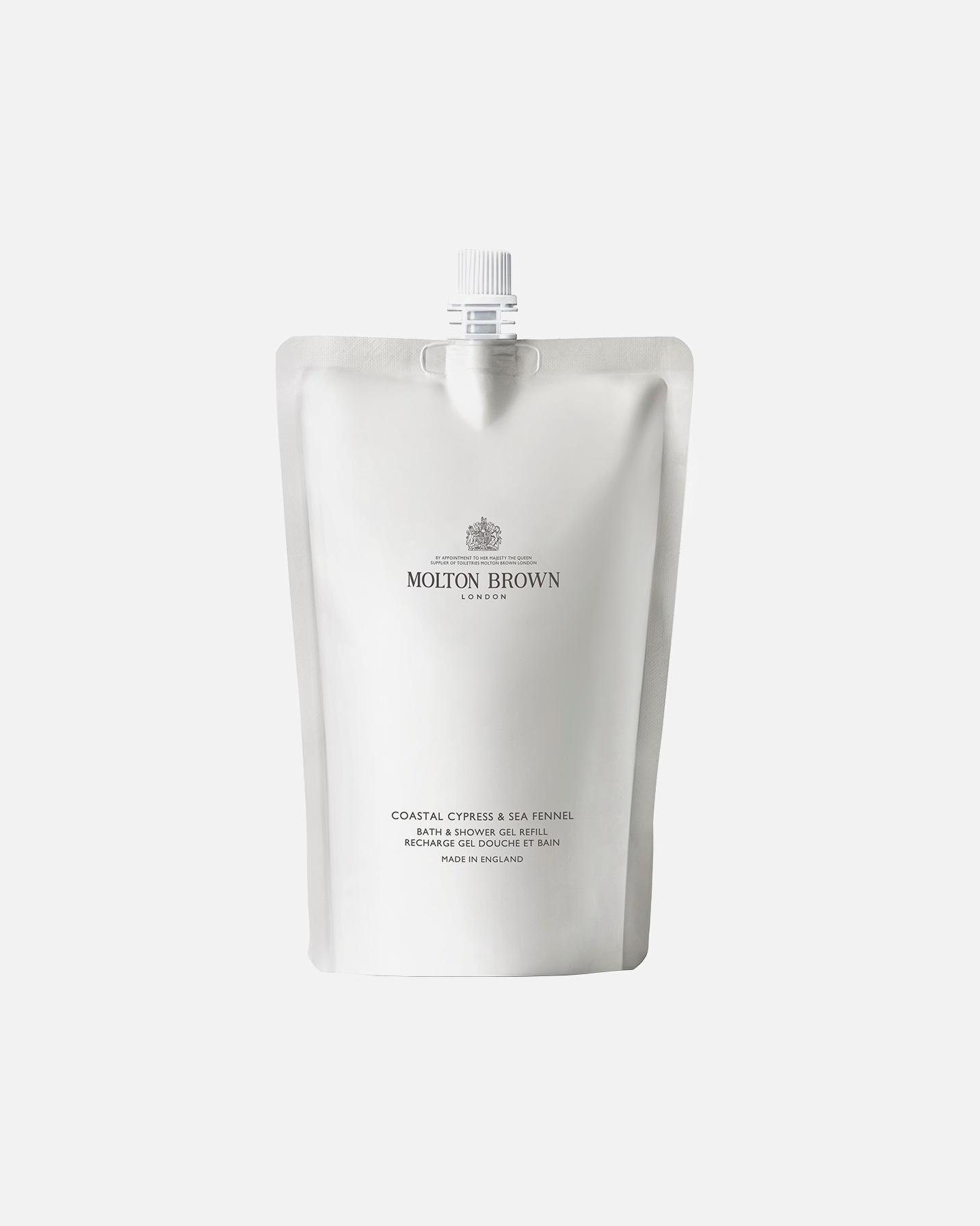 Sprchový gél pre Unisex Molton Brown Body Essentials Coastal Cypress & Sea Fennel Sprchový gél 400 ml - Refill