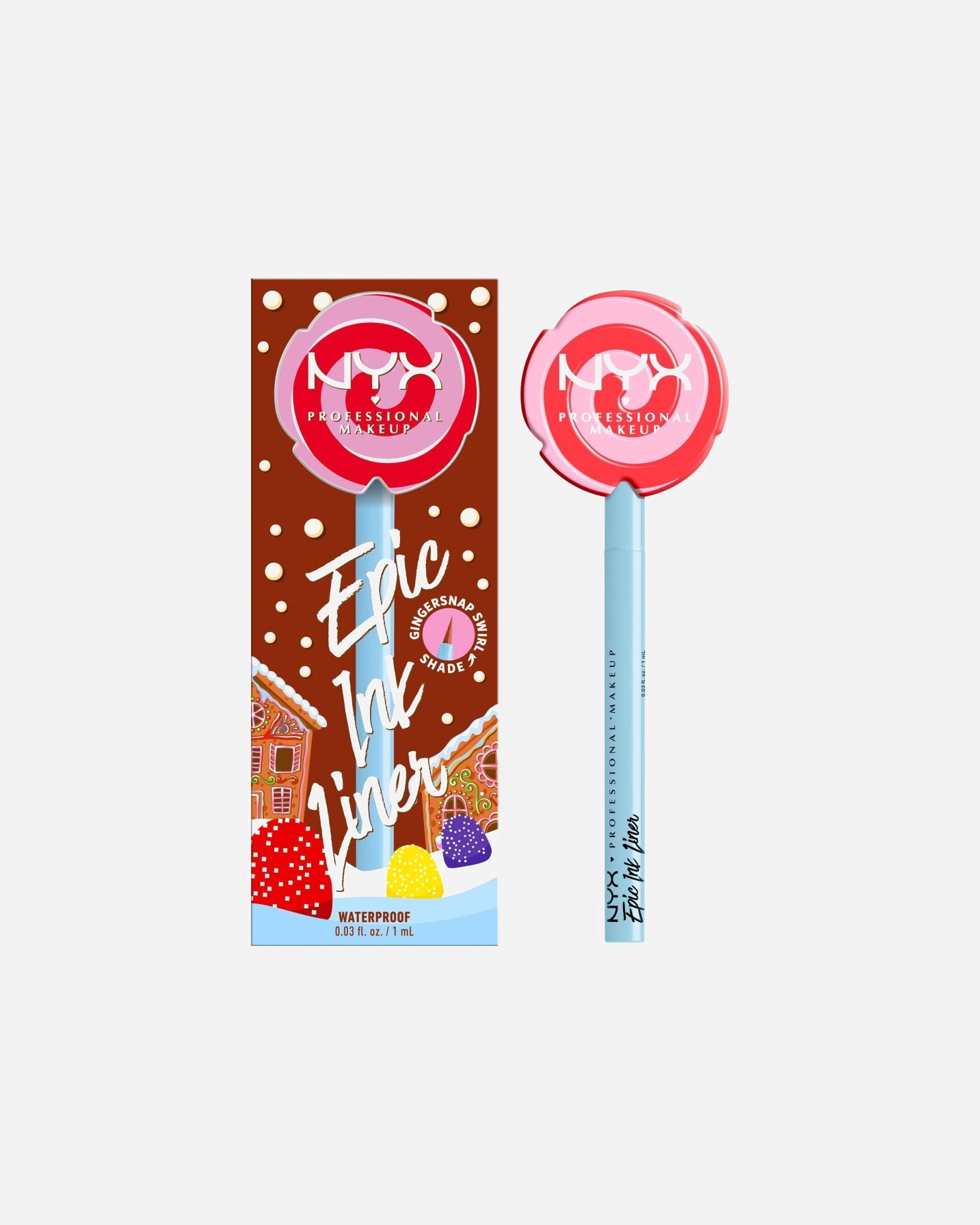 Očné linky pre Unisex NYX Professional Makeup Holiday Collection Epic Ink Liner Waterproof 03 - Gingersnap