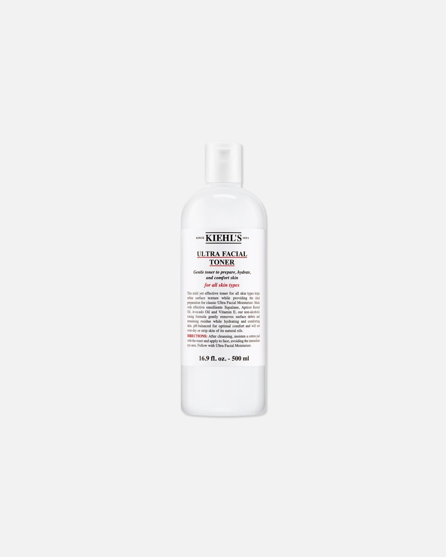 Pleťové tonikum pre Unisex Kiehl’s Ultra Facial Toner 500 ml