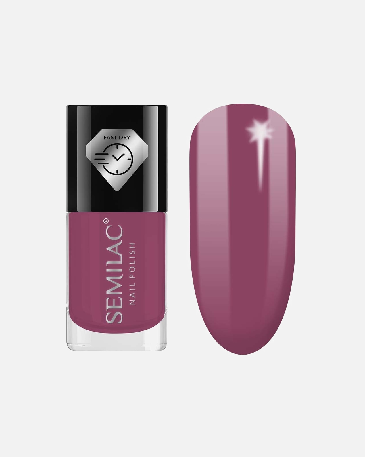 Lak na nechty pre Unisex Semilac Fast Dry C720