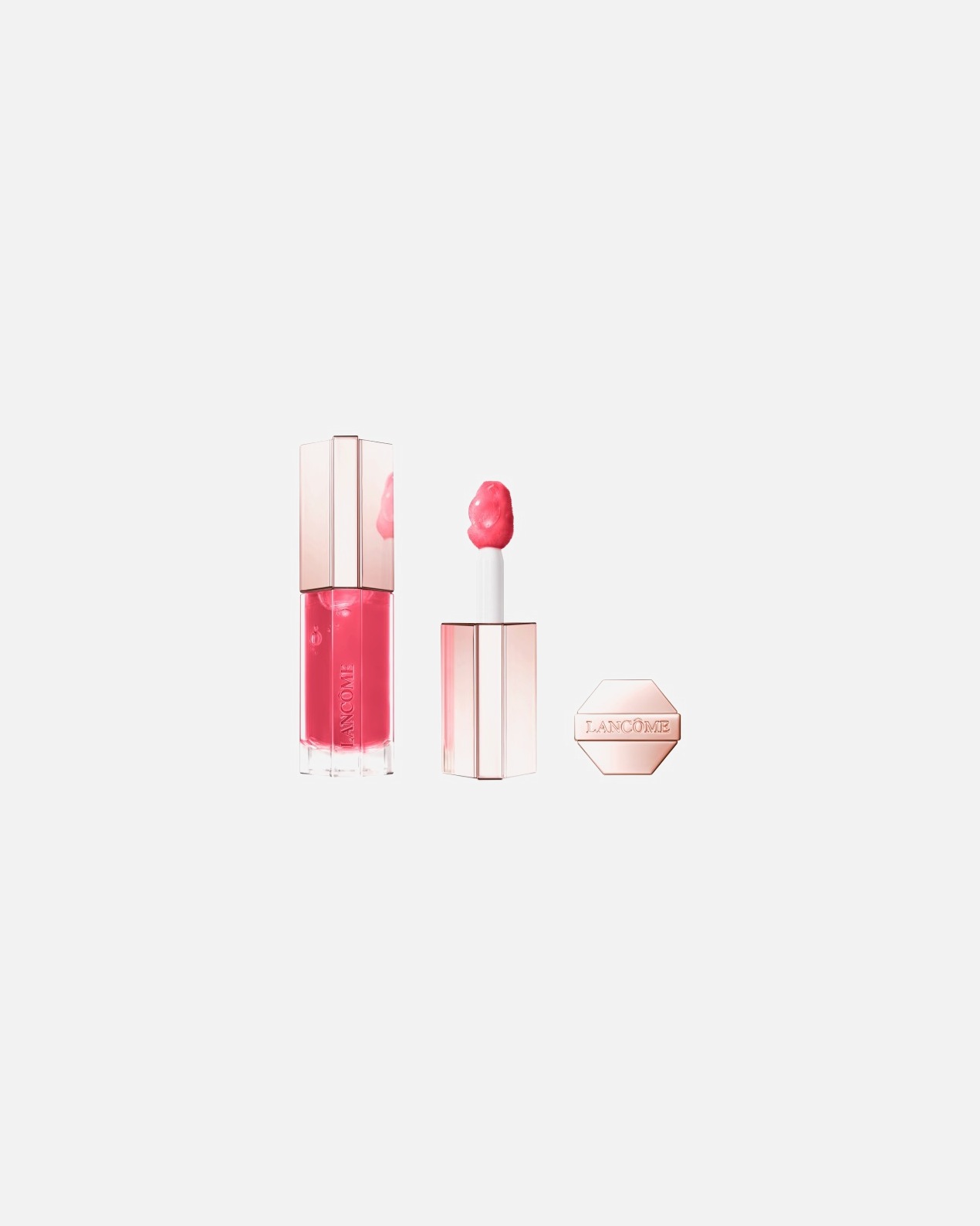 Olej na pery pre Pre ženy Lancôme Idôle LIP IDOLE JUICYTREAT 10 ROSY PH-REACTIV 37 Red-y or not