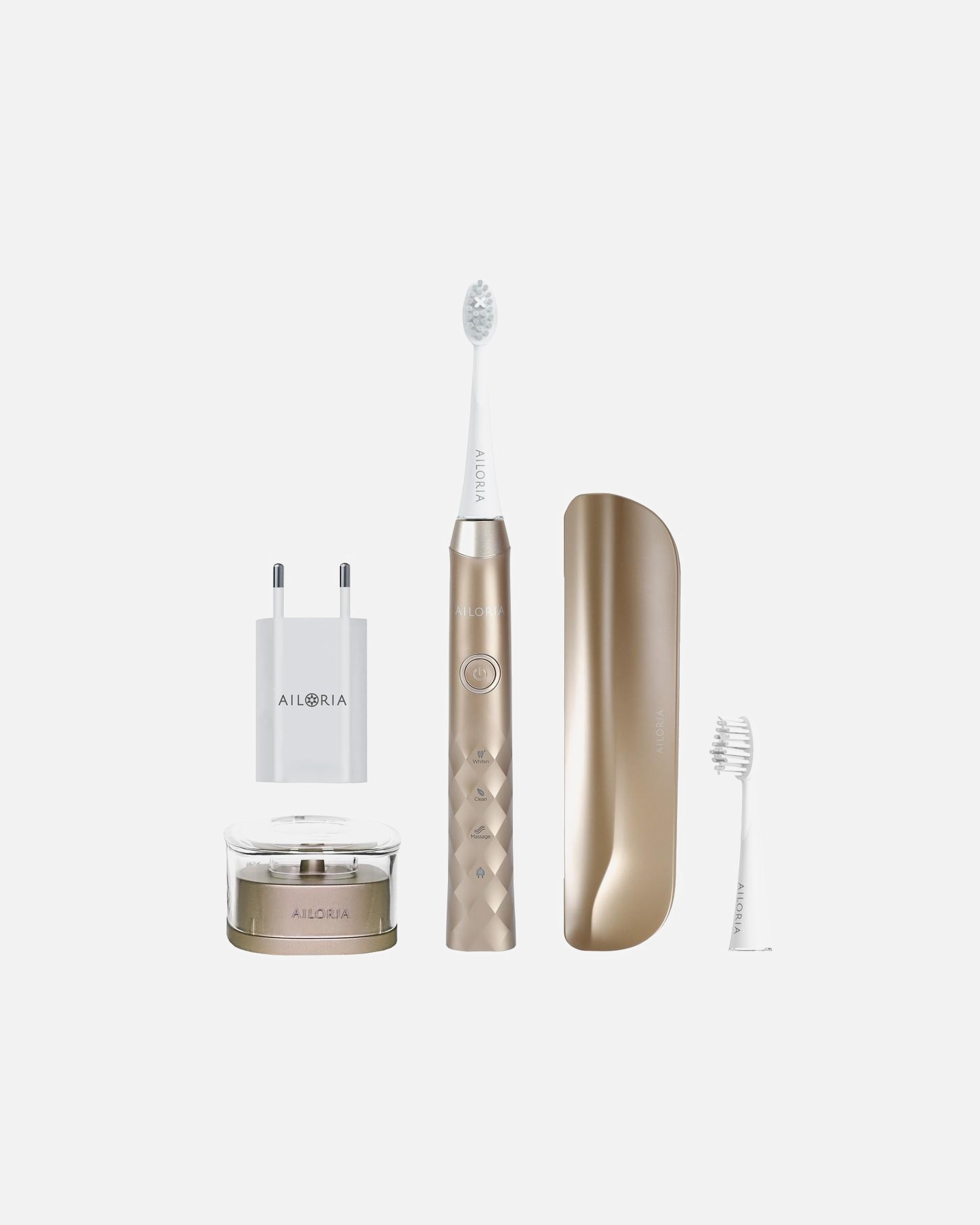 Elektrická zubná kefka pre Unisex Ailoria Shine Bright 1 ks