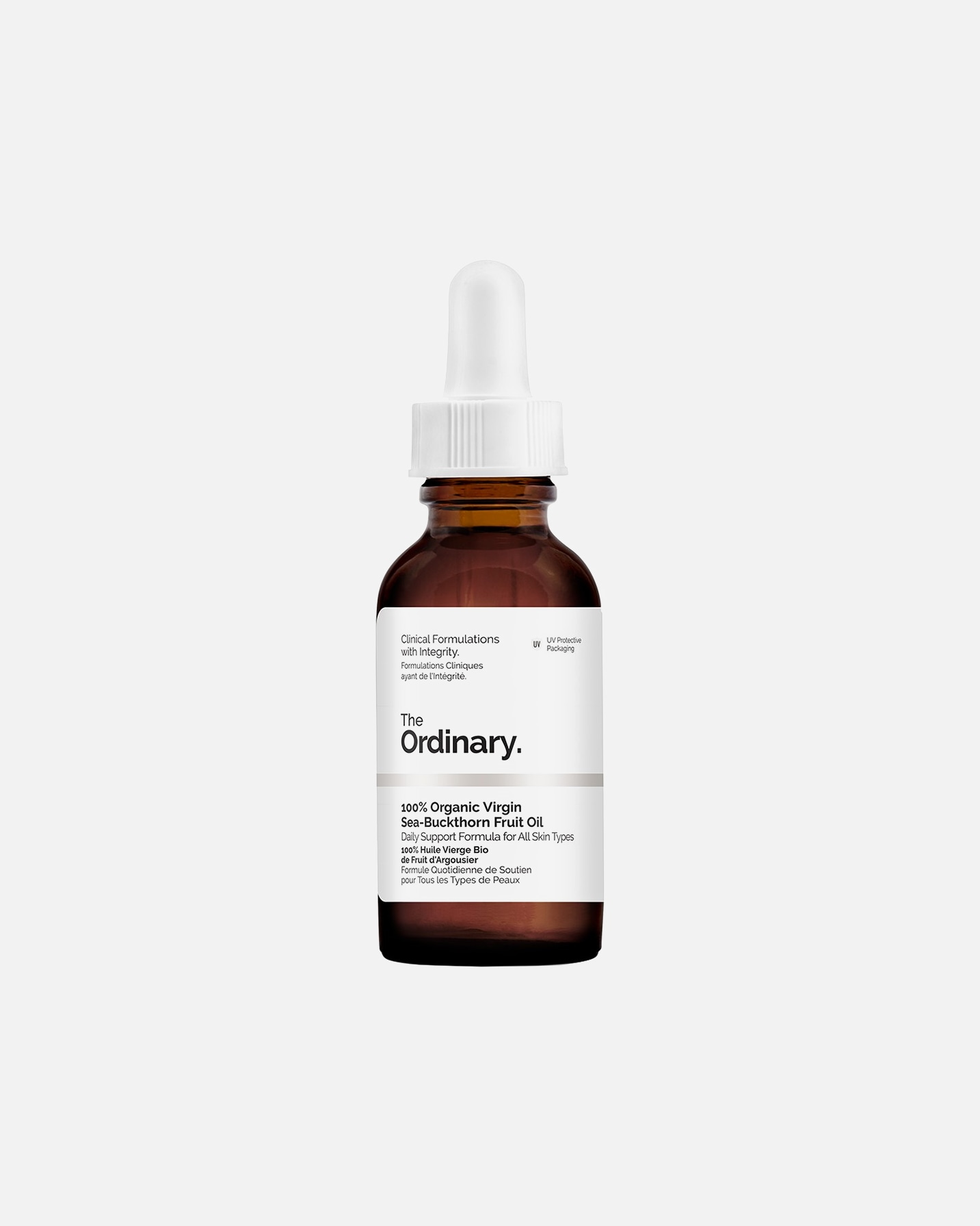Pleťový olej pre Unisex The Ordinary Hydrators and Oils 100% Organic Virgin Sea-Buckthorn Fruit Oil 30 ml