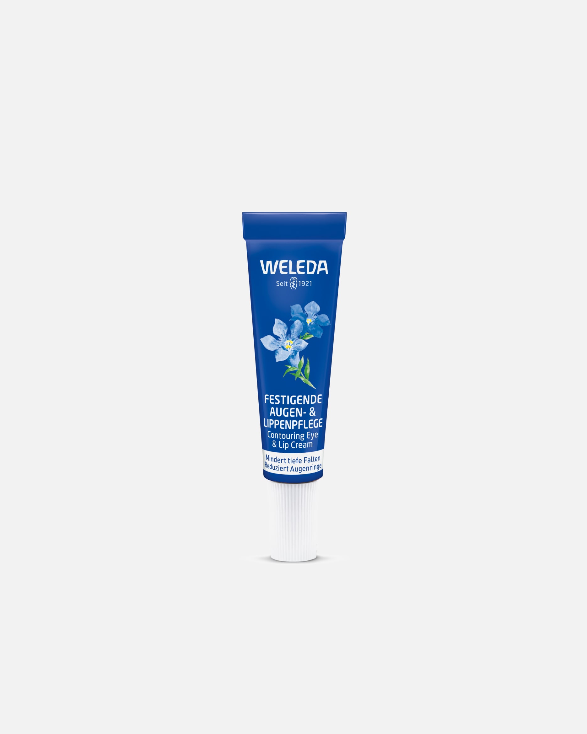 Krém na oči pre Unisex Weleda Blauer Starostlivosť proti vráskam o oči a pery Gentian & Edelweiss 10 ml