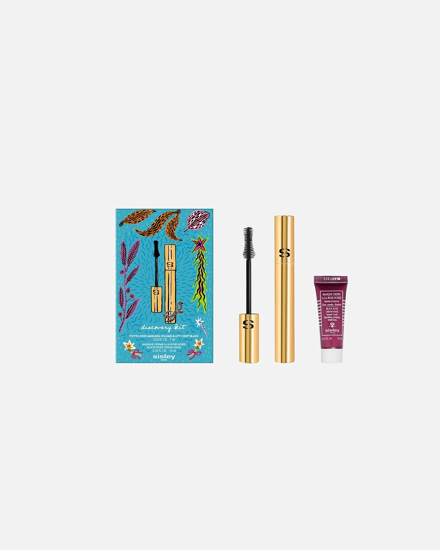Sada na líčenie očí pre Unisex Sisley Phyto-Noir Mascara Discovery Program 1 kus