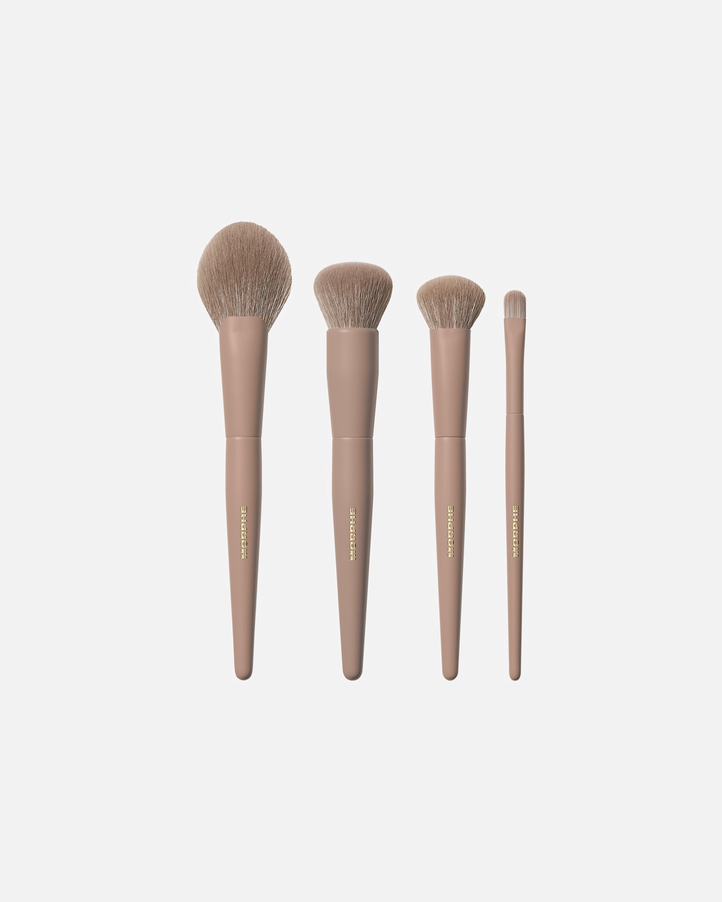 Sada štetcov pre Unisex Morphe ICED MOCHA 4-PIECE FACE BRUSH SET 1 kus