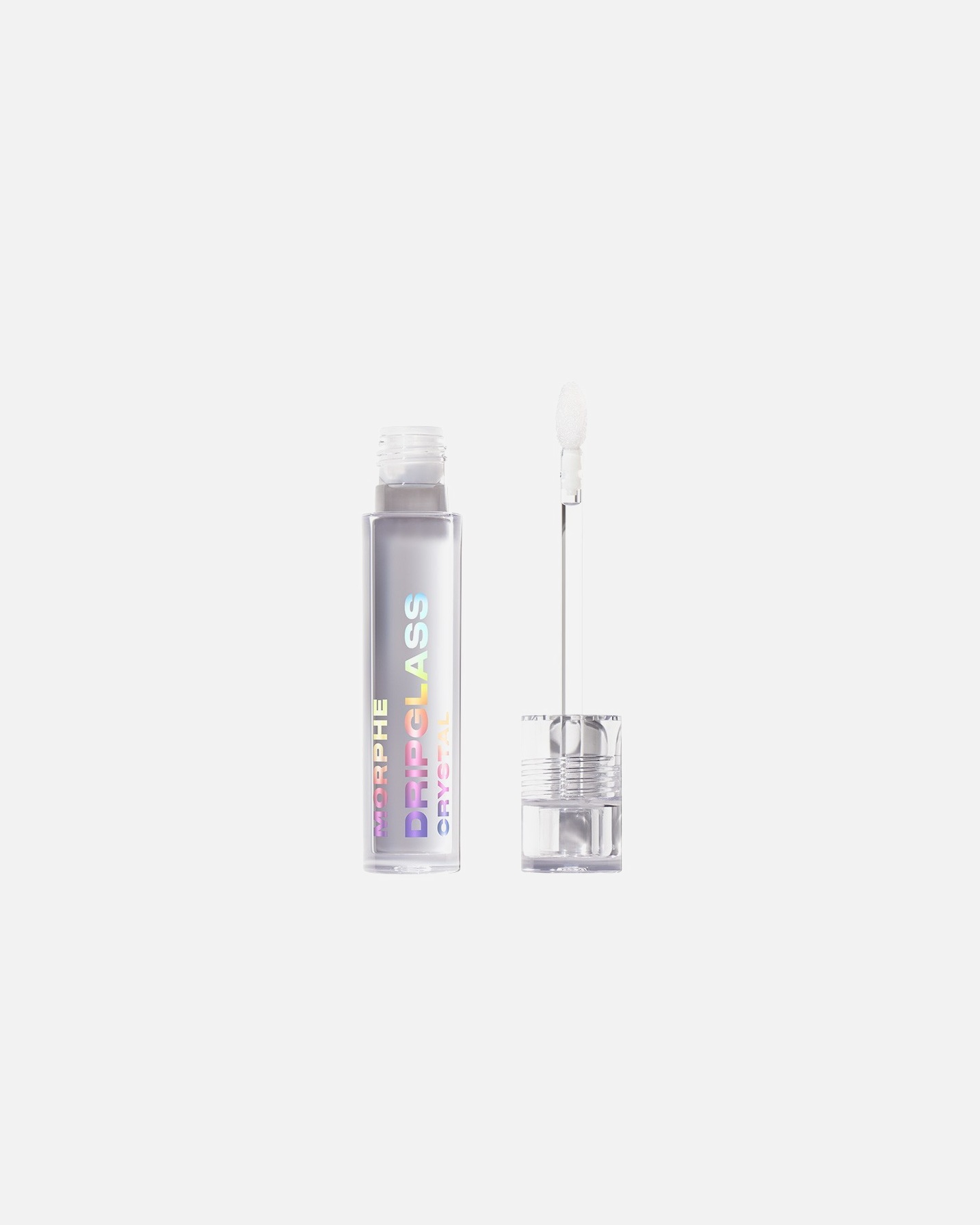 Lesk na pery pre Unisex Morphe DRIPGLASS CRYSTAL SUPER SHINE LIP GLOSS CLEAR