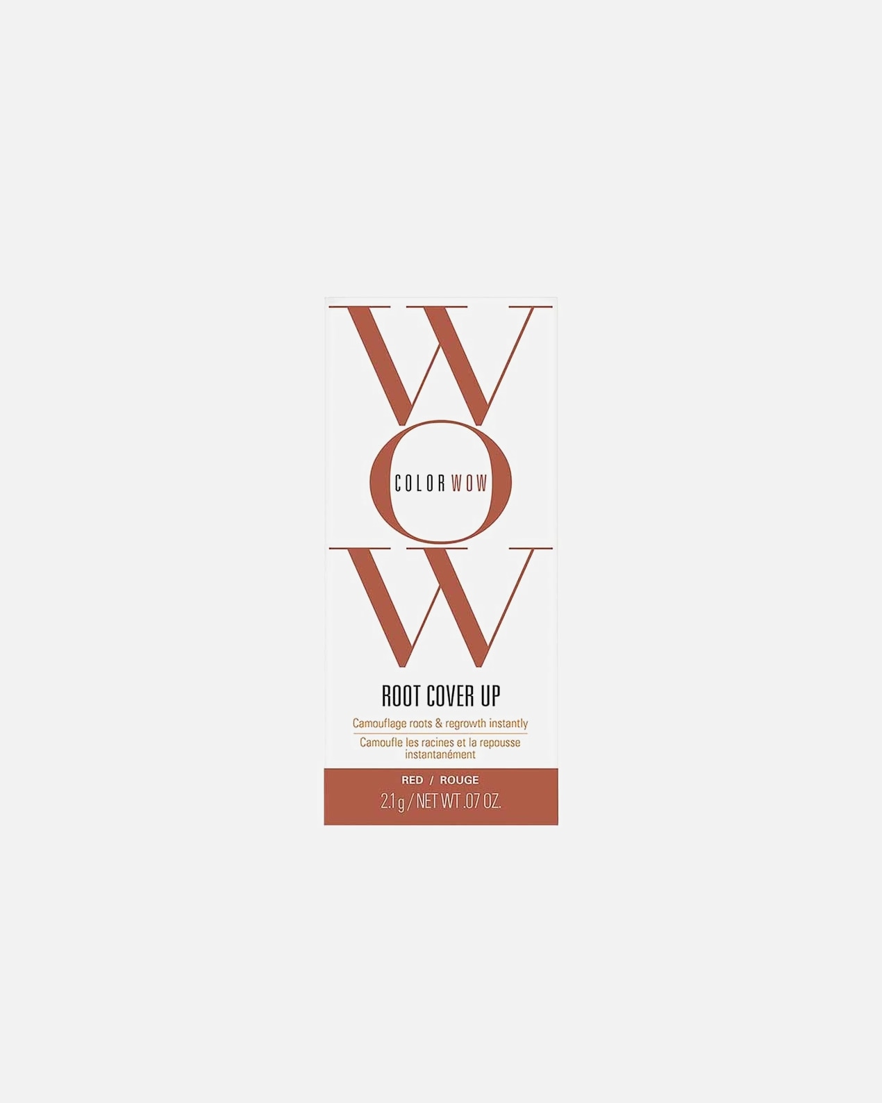 Púder na vlasy pre Unisex COLOR WOW Root Cover Up RED