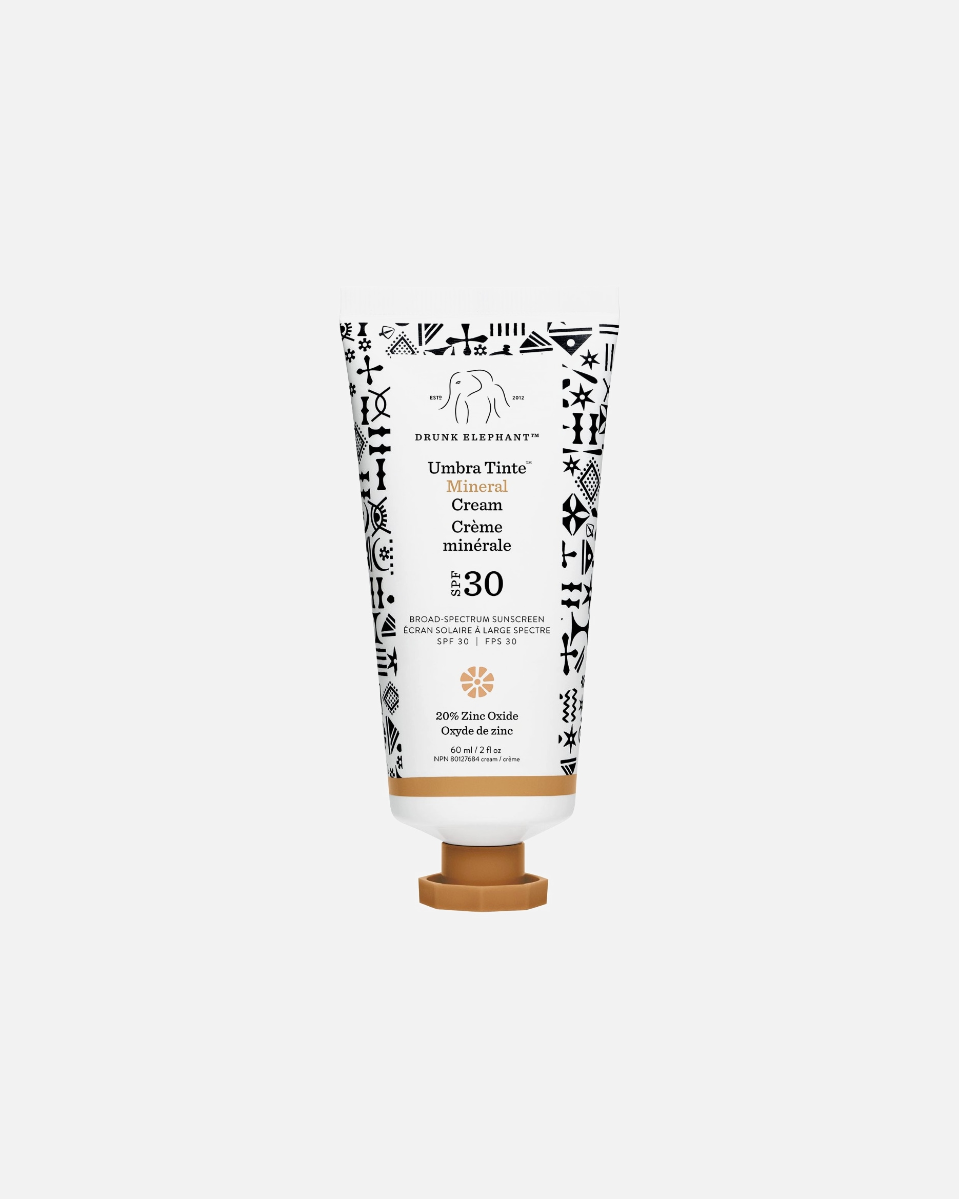 Krém na opaľovanie pre Unisex Drunk Elephant Umbra Tinte™ Mineral Cream SPF 30/PA+++ 60 ml