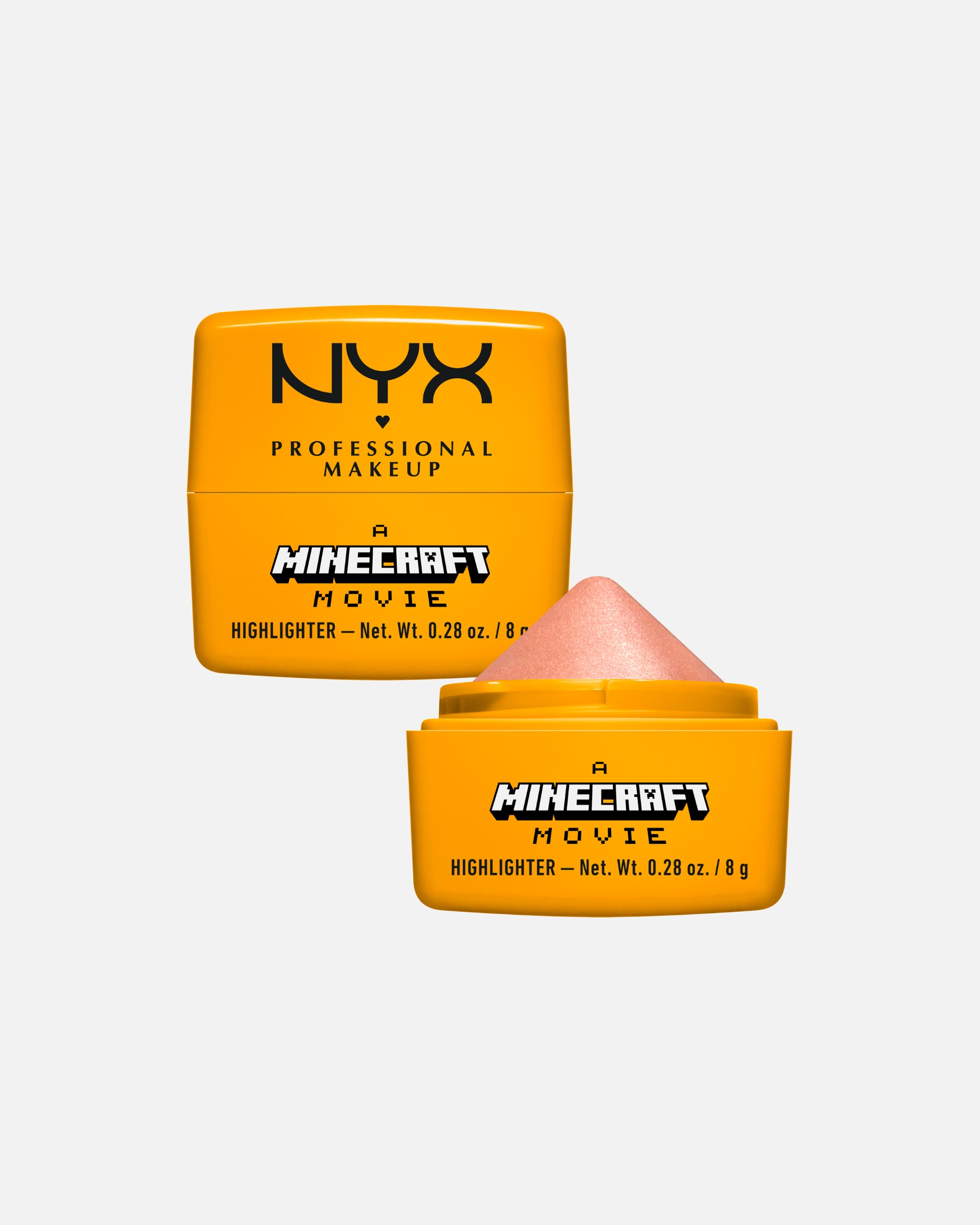 Rozjasňovač pre Unisex NYX Professional Makeup Minecraft Collection Rare Highlight Balms Highlighter GOING GOLD