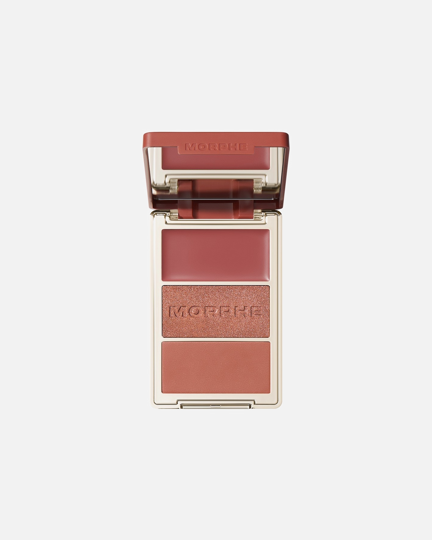 Lícenka pre Unisex Morphe CHEEK THRILLS FACE TRIO- SUNSET SWIM PRIVATE ISLAND