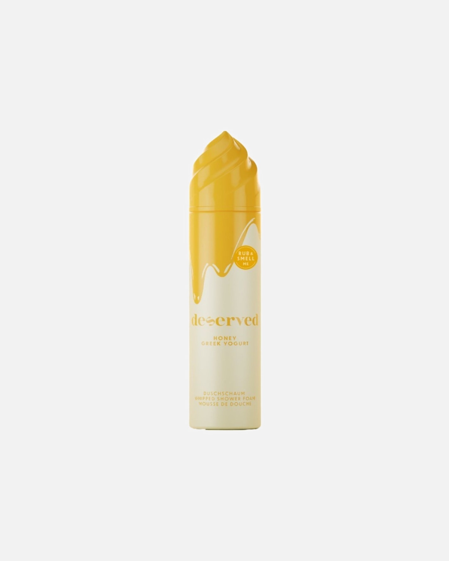 Sprchová pena pre Pre ženy Deserved DD Whipped Shower Foam Honey Greek Yogurt 250 ml
