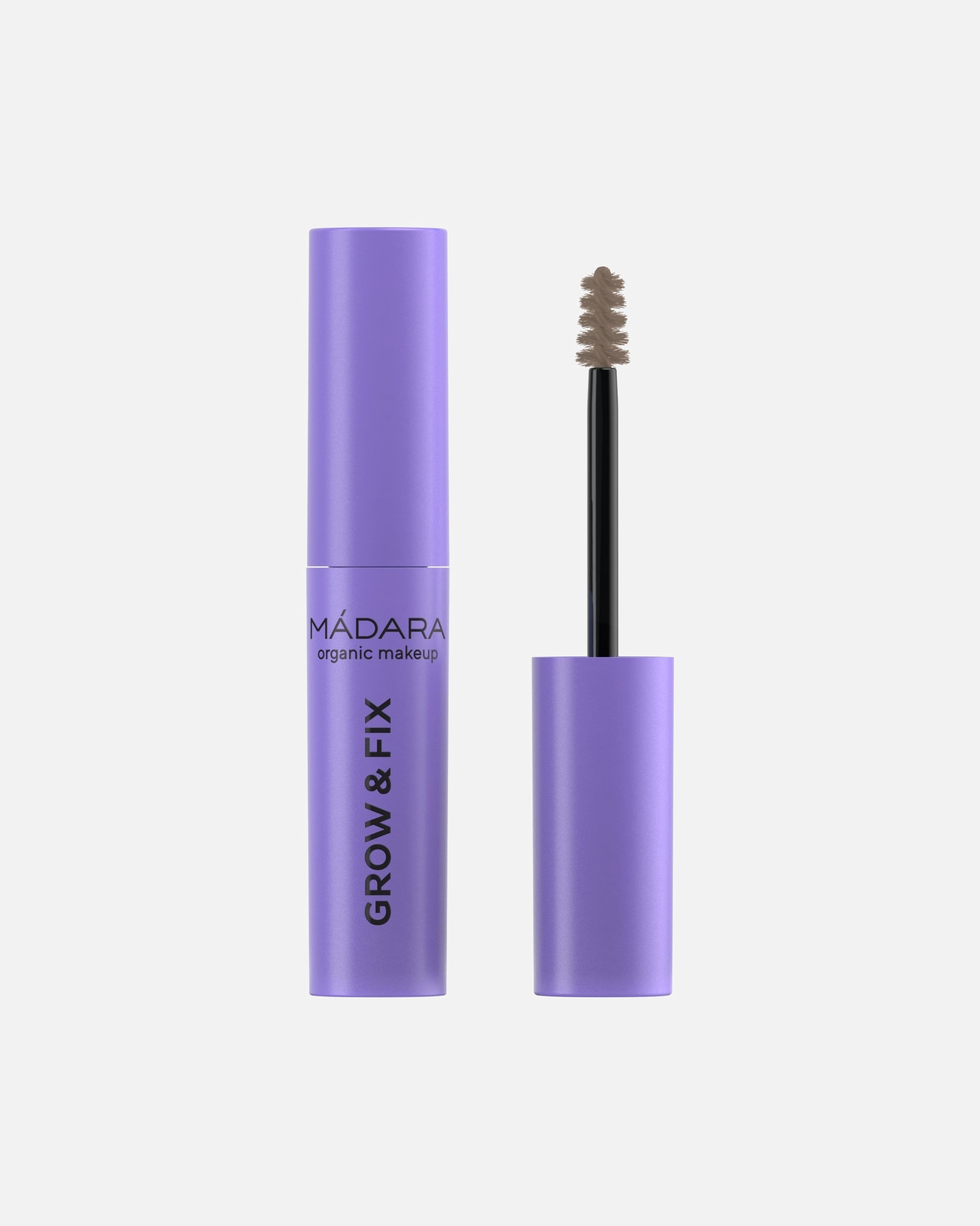 Gél na obočie pre Unisex MÁDARA GROW & FIX Tónovací gél na obočie #2 Light Brown