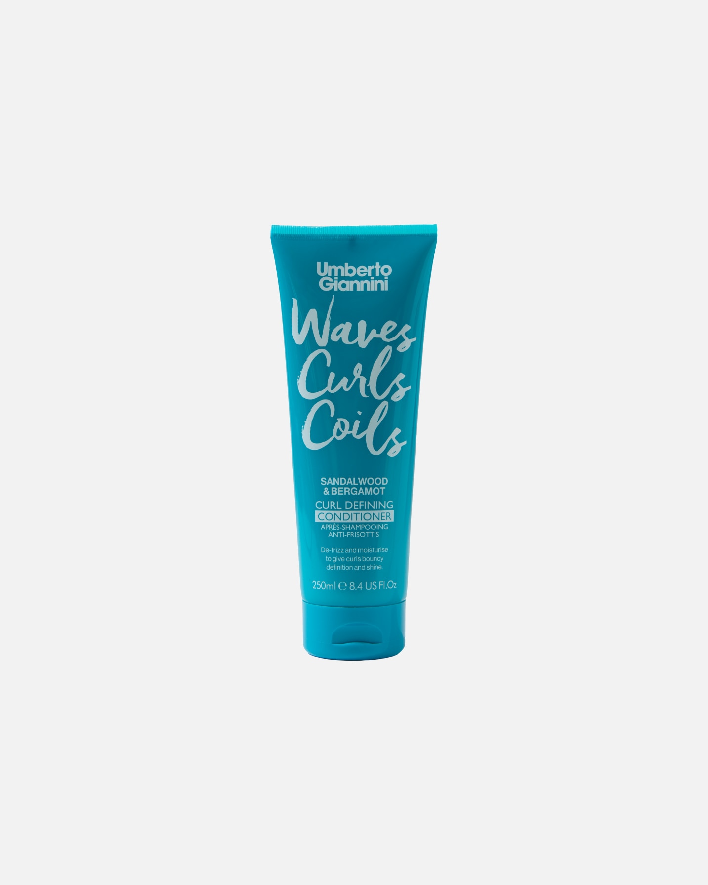Kondicionér na vlasy pre Pre mužov Umberto Giannini Waves, Curls & Coils Conditioner 250 ml