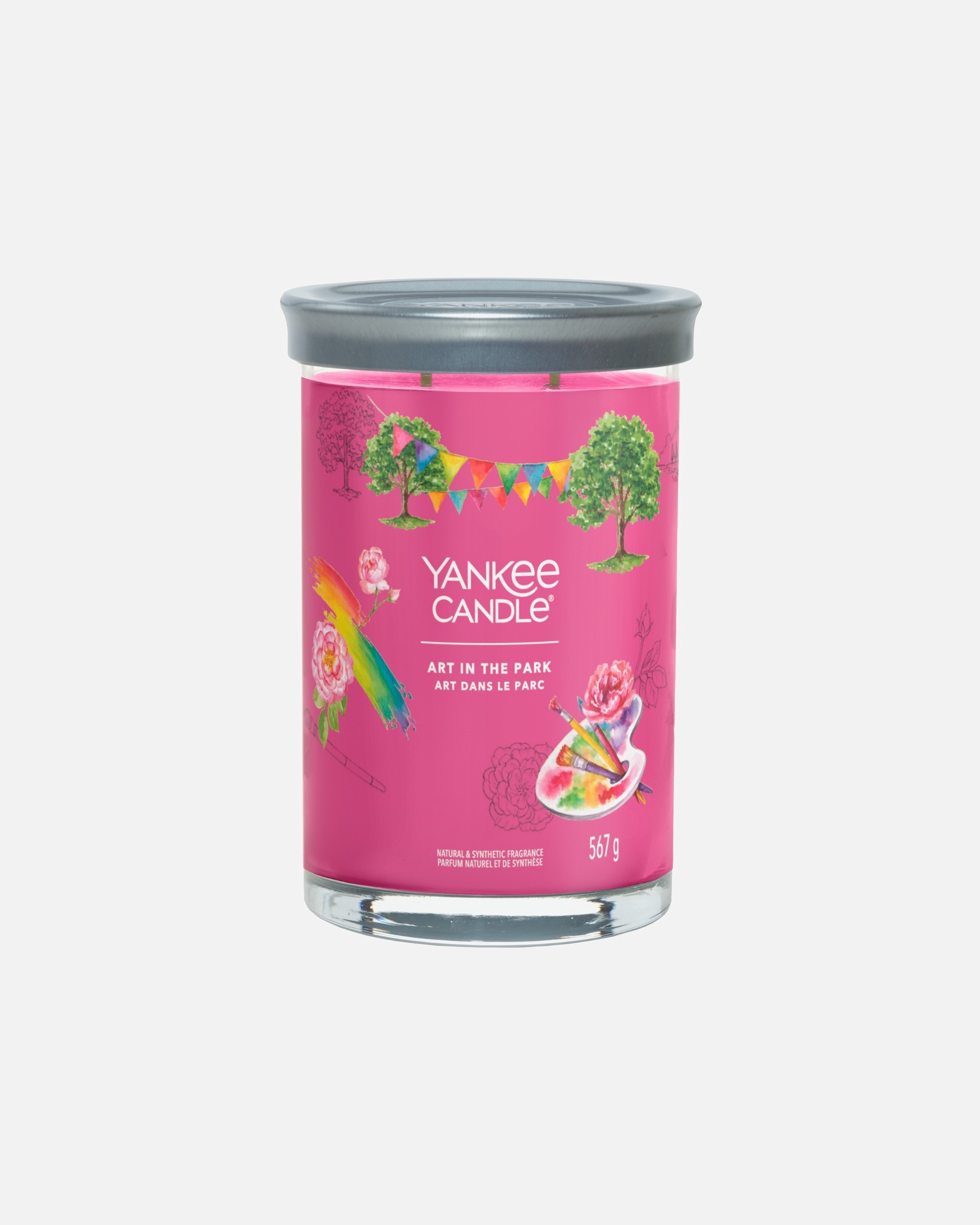 Sviečka pre Unisex YANKEE CANDLE Velký tumbler 2knoty/Art in the Park 567 g - Signature Tumbler