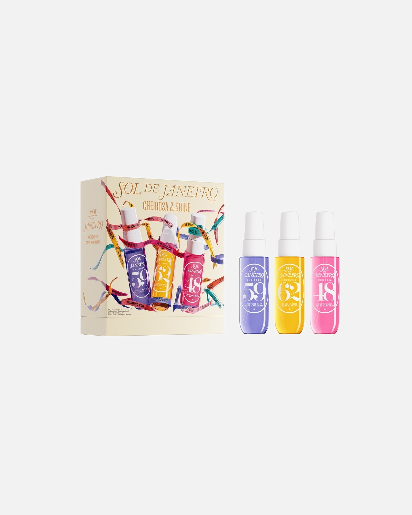 Súprava vôní pre Unisex Sol de Janeiro Brazilian Crush Cheirosa & Shine 1 kus