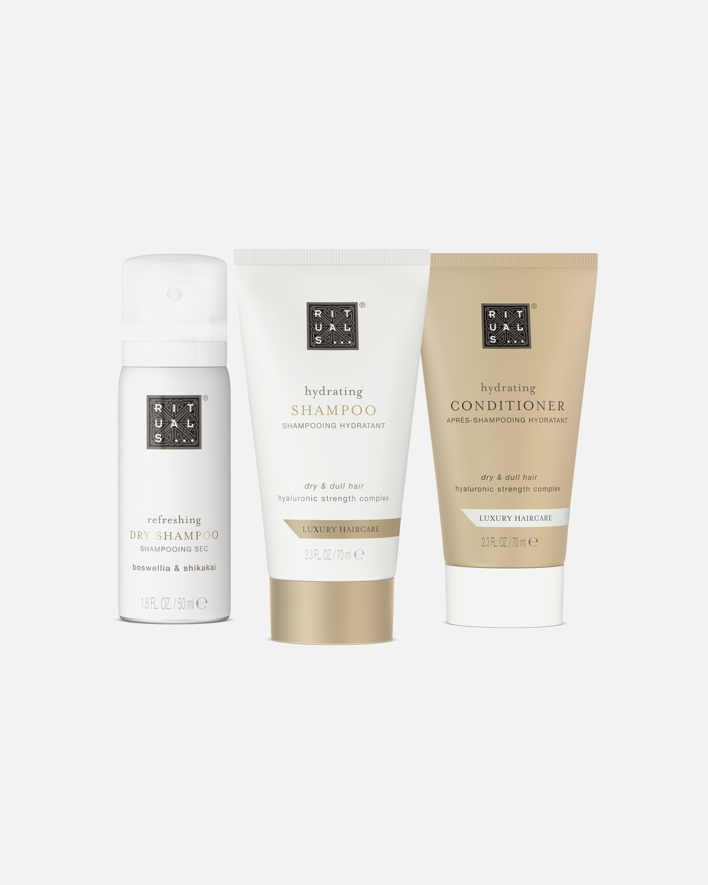 Súprava na starostlivosť o vlasy pre Unisex Rituals Hair Care Collection Hair Care Set Hydrating - darčeková súprava S 1 kus