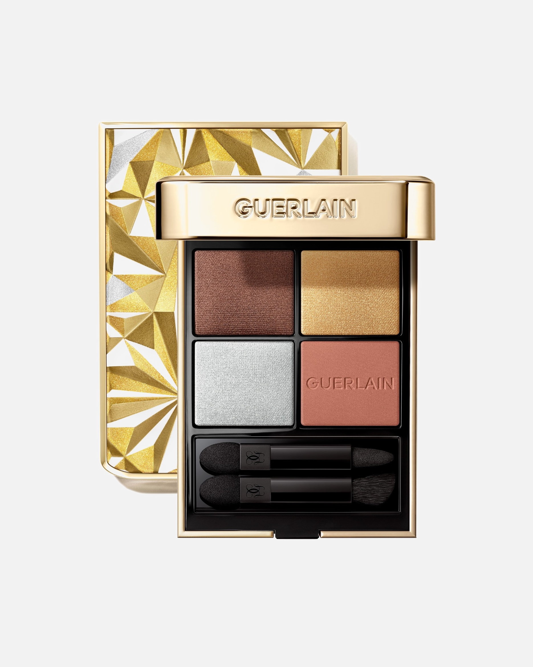 Očné tiene pre Unisex Guerlain Terracotta Denim BlossomPaletka očných tieňov - Limitovaná edícia 520 - STELLAR GLOW